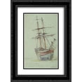 thumbnail image 1 of Ioannis Altamouras 2x Matted 20x24 Black Ornate Framed Art Print 'Study on the ship Esmeralda', 1 of 2