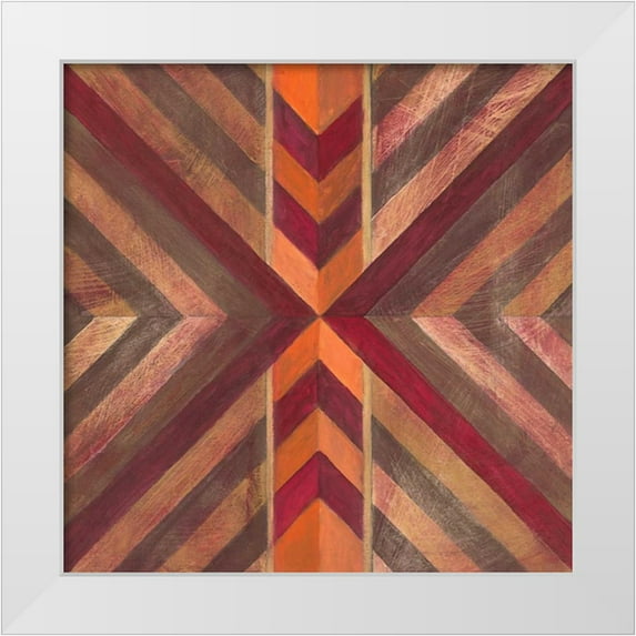 Ioco, Filippo 15x15 White Modern Wood Framed Museum Art Print Titled - Southwestern Mark 2