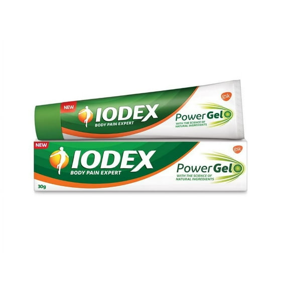Iodex Power Gel Personal Care Elderly Care Bone & Joint Health 30 gm Pack of 2 Set