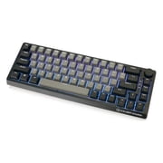 IOGEAR Mechlite Nano USB/Wireless Mechanical Keyboard, Gray, Black