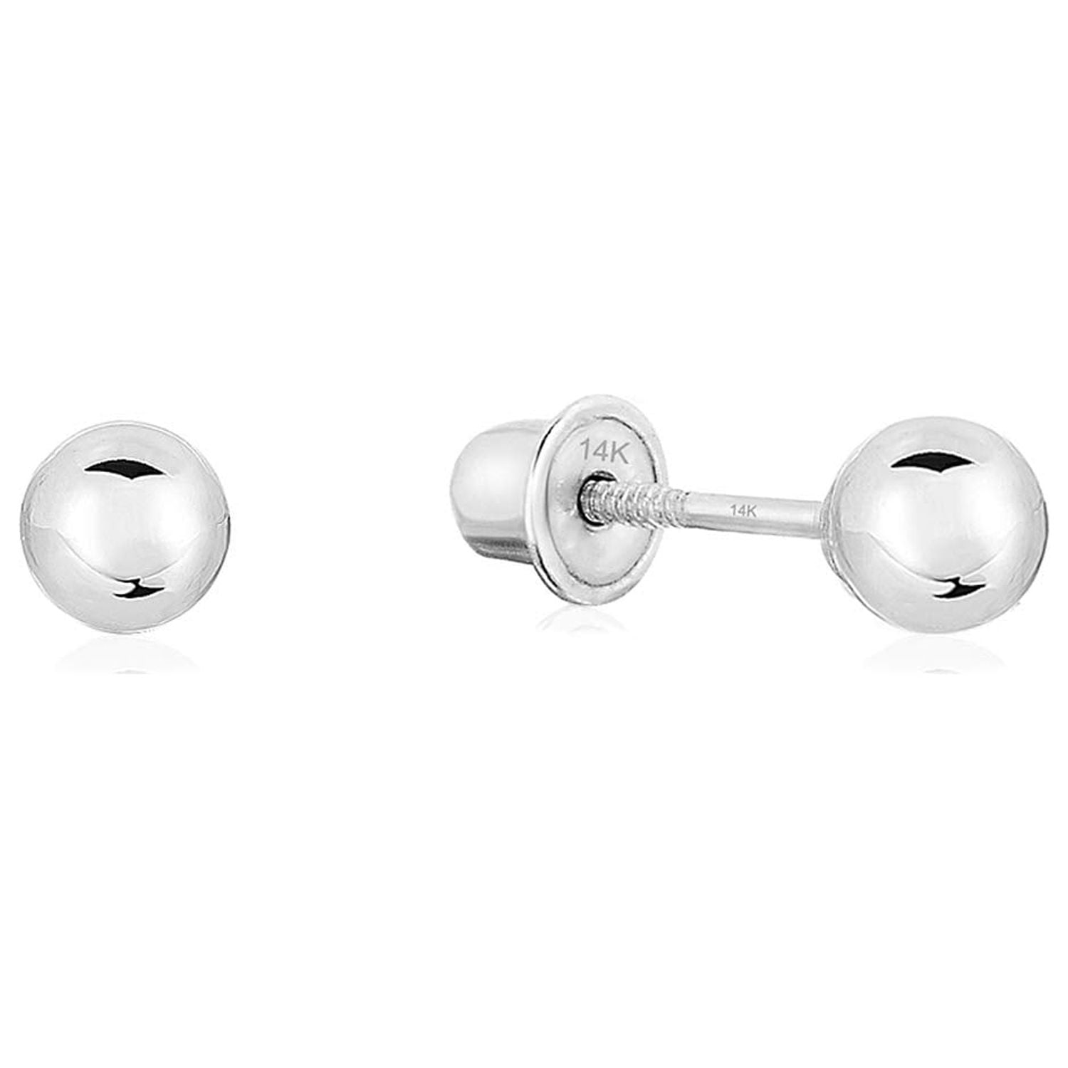 Sterling 925 Silver Ball Bead Drop Earrings – The Mexican Collection