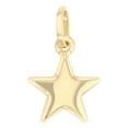 thumbnail image 1 of Ioka-14K Yellow Gold Plain Star Charm Pendant For Necklace or Chain, 1 of 6