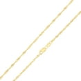 thumbnail image 1 of Ioka - 14K Yellow Solid Gold 1.5mm Singapore Chain Necklace with Lobster Clasp - 24", 1 of 7