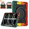 Iokmax Case for Ipad Pro 13 M4 2024 with HD Screen Protector & Shoulder