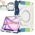 thumbnail image 1 of Iokmax for iPad Air 13 Inch Case M2 2024 with HD Screen Protector & Shoulder Strap & Pen Holder [ 15FT Drop Protection] Heavy Duty Military Case for iPad Air 13 M2 - Rotating Stand for Kids, 1 of 6