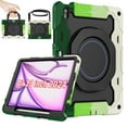 thumbnail image 1 of Iokmax for iPad Air 13 Inch Case M2 2024 with HD Screen Protector & Shoulder Strap & Pen Holder [ 15FT Drop Protection] Heavy Duty Military Case for iPad Air 13 M2 - Rotating Stand for Kids, 1 of 6