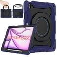 thumbnail image 1 of Iokmax for iPad Air 13 Inch Case M2 2024 with HD Screen Protector & Shoulder Strap & Pen Holder [ 15FT Drop Protection] Heavy Duty Military Case for iPad Air 13 M2 - Rotating Stand for Kids, 1 of 6