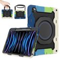 thumbnail image 1 of Iokmax for iPad Pro 12.9 inch Case (6th/5th/4th/3rd generation)with Screen Protector for Kids, 360 Kickstand,Handle, Pencil Holder,Shoulder Strap[15ft Drop Protection]Heavy Duty Rugged 12.9 iPad Case, 1 of 6