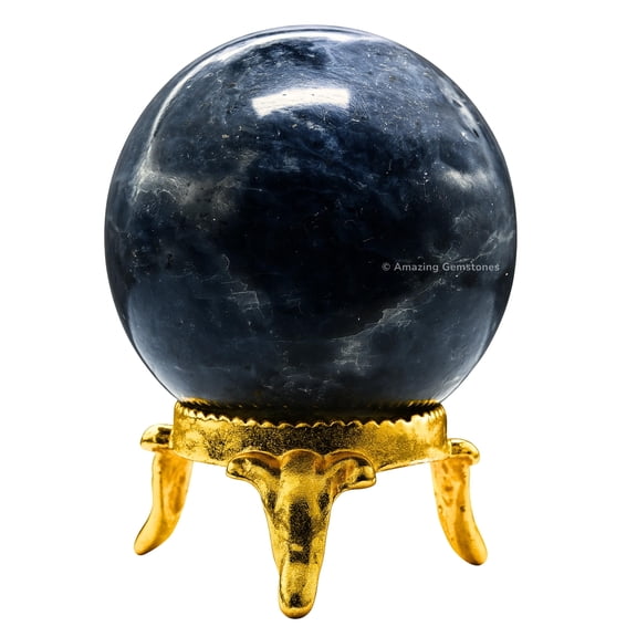 Iolite Crystal Ball Sphere 2" Inches