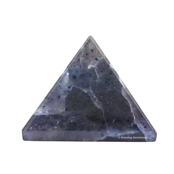 Iolite Crystal Pyramid 1" Inch