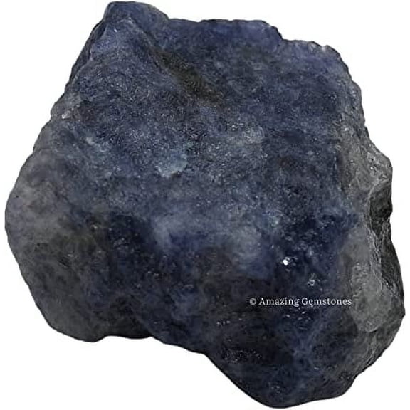 Iolite Crystal Raw Stones (2 Pieces)