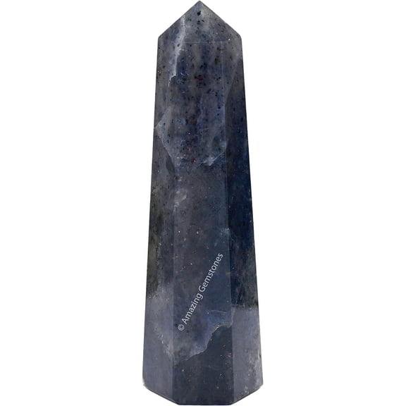 Iolite Crystal Tower Obelisk Point (2" to 3" INCH)