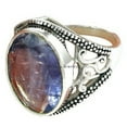 thumbnail image 1 of Iolite Gemstone Womens Ring, Promise Ring, Proposal Ring, Bridal Shower Gifts, Friendship Gift, Bridesmaid Gifts, Bohemian Ring, Attractive jewelry, Mothers Day Gifts (iolite, Size 7), 1 of 3