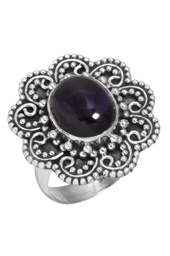 Iolite Women Jewelry 925 Sterling Silver Ring