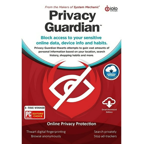 Iolo Privacy Guardian - 1-Year / 3- Device (Windows)