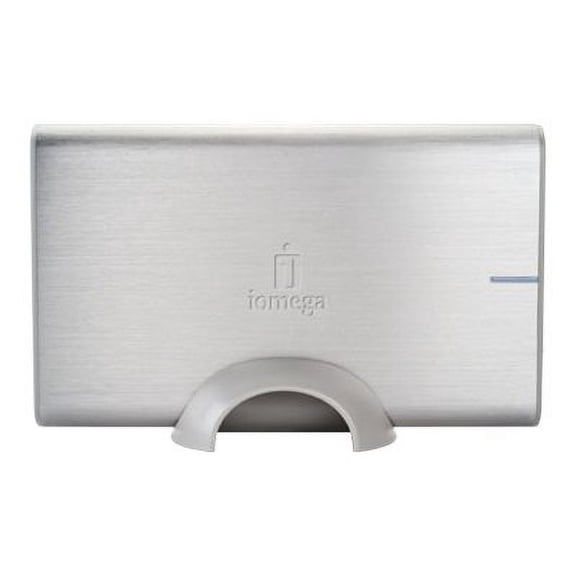 Iomega Prestige Desktop - Hard drive - 2 TB - external (desktop) - 3.5" - USB 2.0 - dark silver