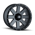 thumbnail image 1 of Ion 134 18X10 8X180 -19Et 124.1Cb Matte Gunmetal/Black Beadlock, 1 of 2