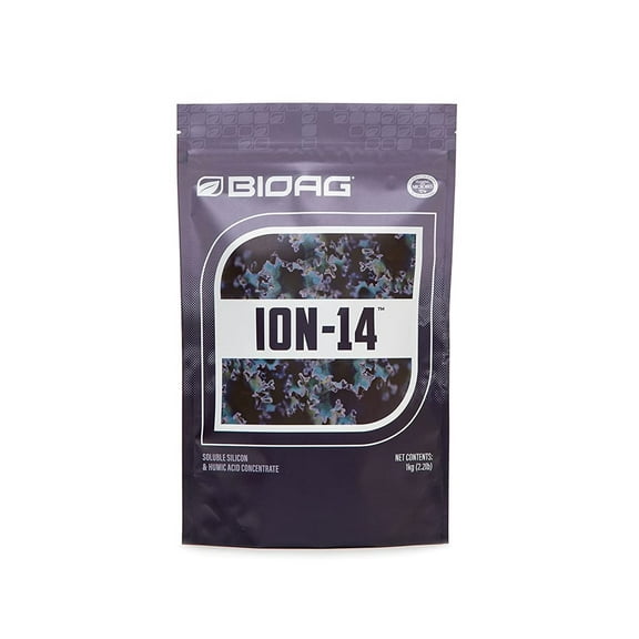 Ion 14 Dry Soluble Soil Additive - Provides Essential Silicon & Humic Acids For Nutrient Activation - 1 kg Bag by BioAg