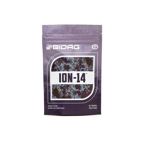 Ion 14 Dry Soluble Soil Additive - Provides Essential Silicon & Humic Acids For Nutrient Activation - 300 g Bag by BioAg