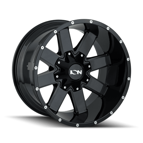 Ion 141 17X9 6X120/6X139.7 18Et 78.1Cb Gloss Black Milled