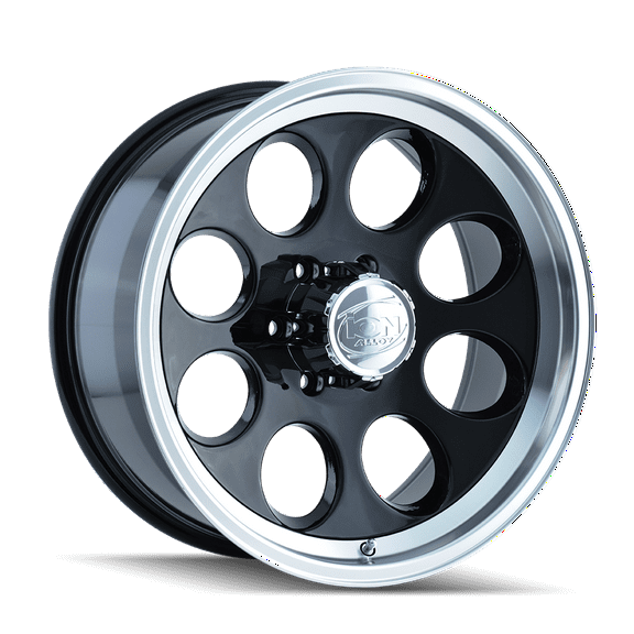 Ion 171 16X8 5X135 -5Et 87Cb Black/Machined