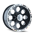 thumbnail image 1 of Ion 174 16X8 5X135 -5Et 87Cb Black/Machined, 1 of 2