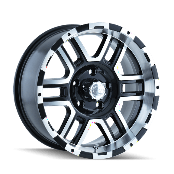 Ion 179 17X9 8X165.1 0Et 130.8Cb Black/Machined
