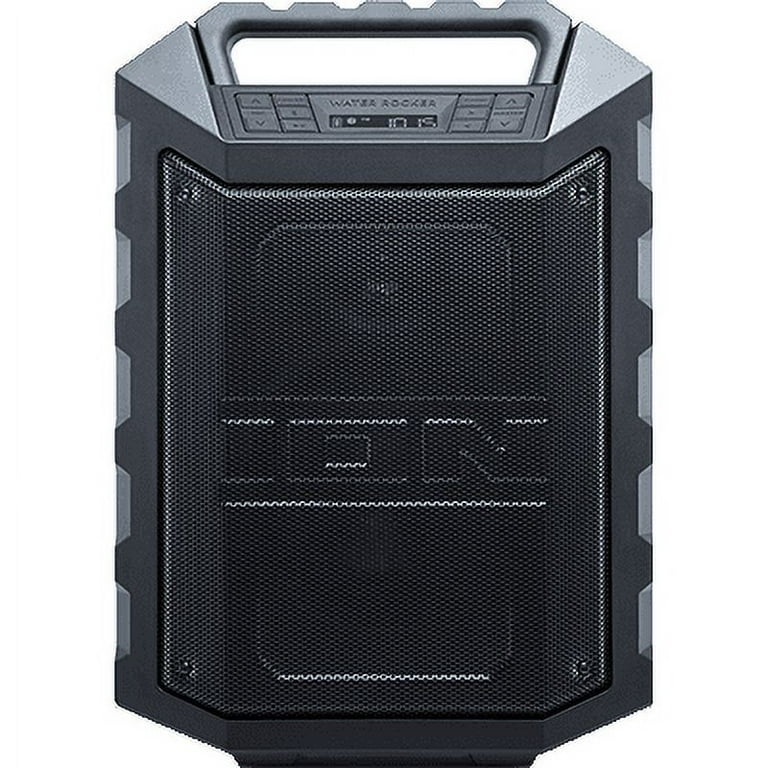 Ion Audio IPA90 Water Rocker Wireless Bluetooth Waterproof Speaker System with AM FM Radio and AUX Input