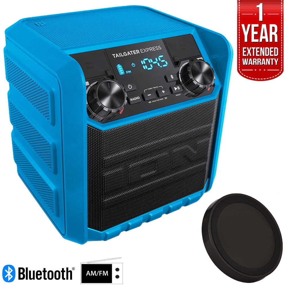 Ion Audio Tailgater Express 20W WaterResistant Compact Bluetooth