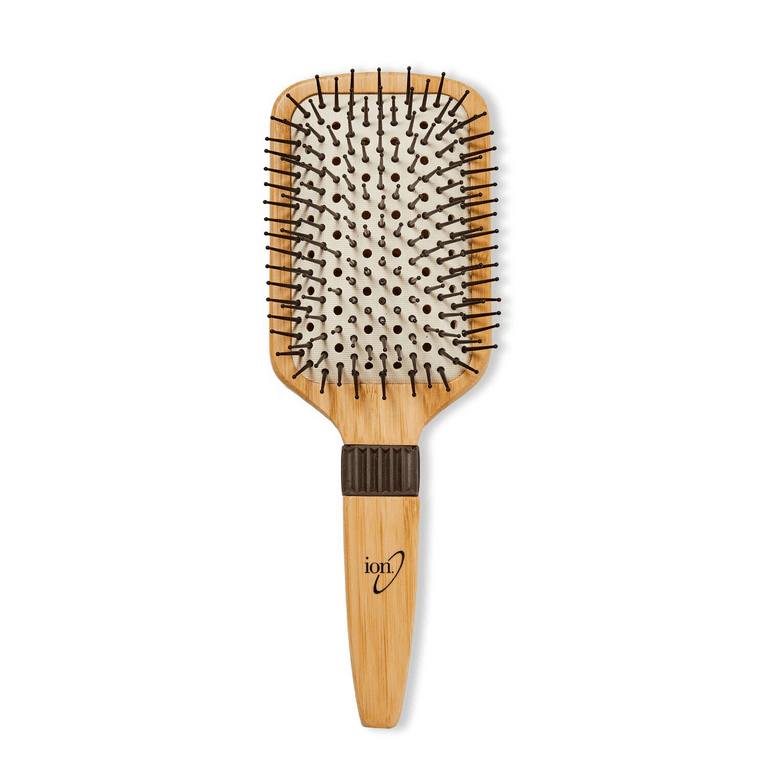 Ion Bamboo Vented Paddle Cushion Brush
