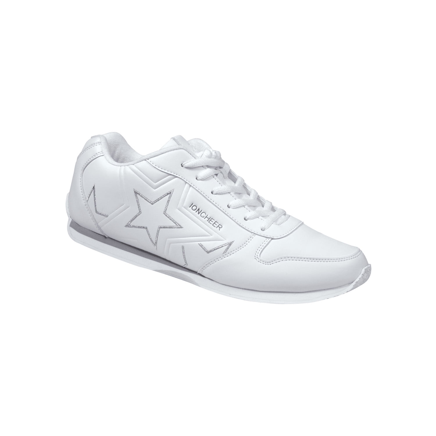 Ion Cheer Action 2.0 Shoe, Lightweight Cheerleading Shoe (White, 2HY)