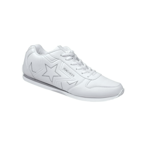 Ion Cheer Action 2.0 Shoe, Lightweight Cheerleading Shoe (White, 7)