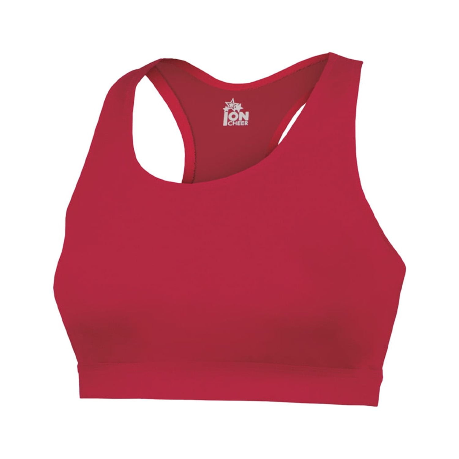 Ion Cheer Aspire Flexion Sports Bra for Women and Girls - Basic Racerback  Top (XL, Royal) 