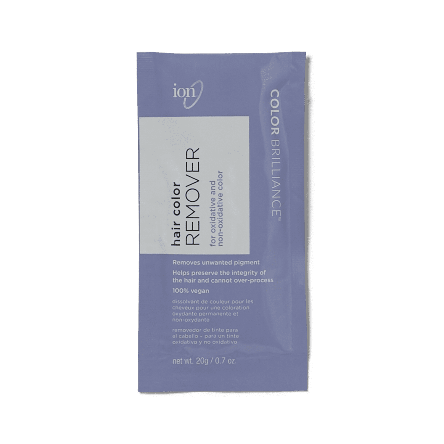Ion Hair Color Remover Removes 1 3 Levels of Pigment Ammonia Free 0.7 oz Walmart