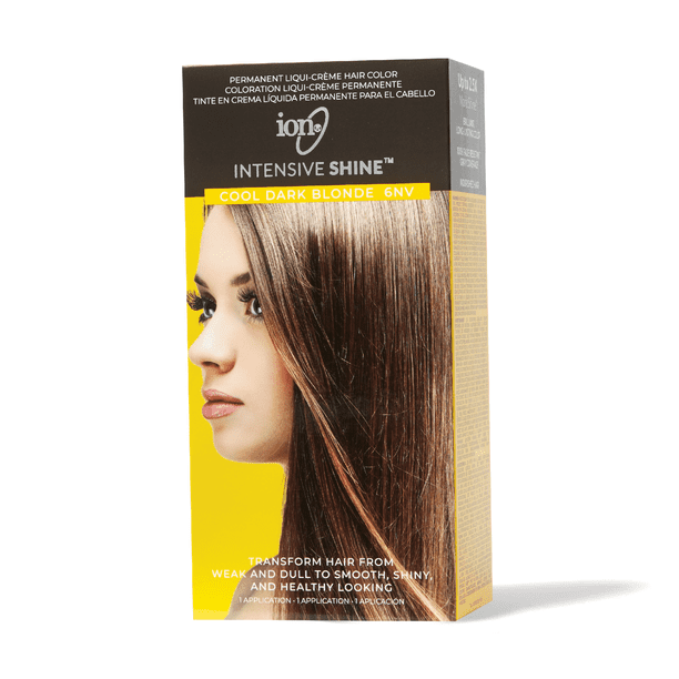 Ion Intensive Shine Hair Color Kit Cool Dark Blonde 6NV Cool Dark