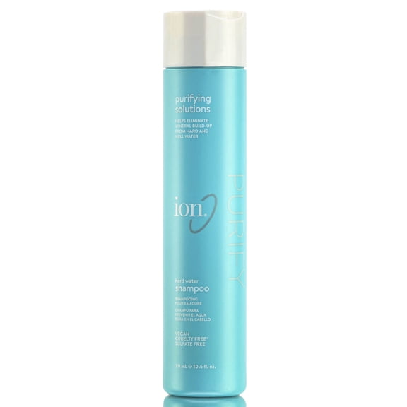 ion Purifying Solutions Hard Water Shampoo, Gentle Cleansing For All Hair Types, Prevents Hard Water Buildup, 10.5 oz.