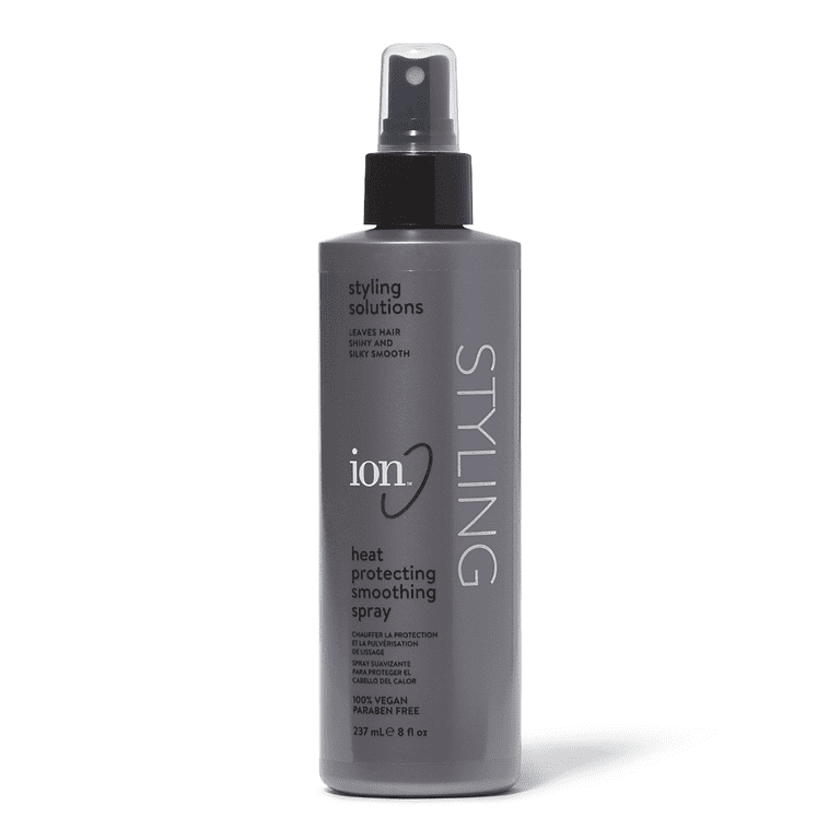 Ion 8oz Smoothing Heat Protectant Spray for Hair Styling Blow Care Vegan Paraben Free Walmart