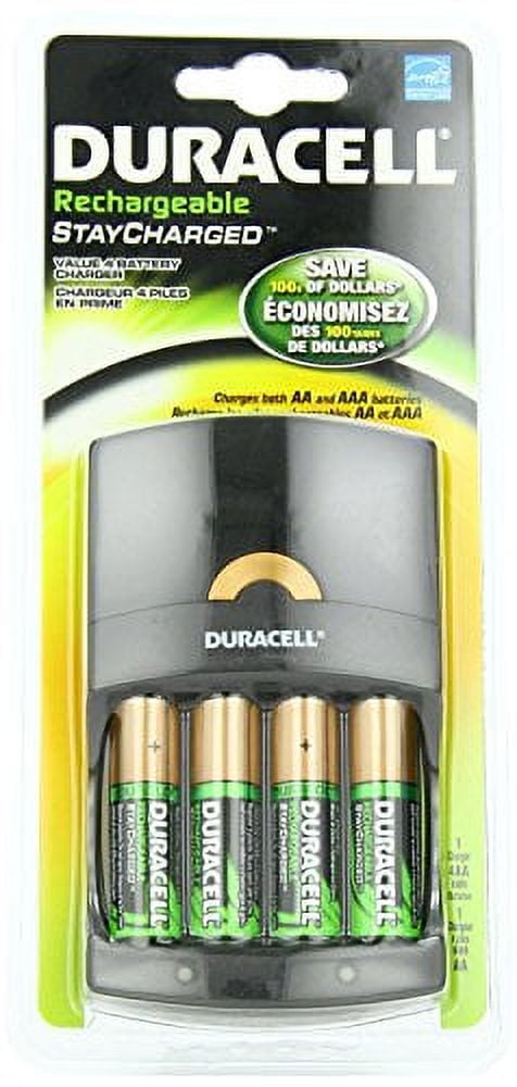 Duracell CEF14UK - Duracell Value NiMH AA Battery Charger chargeur de  batterie