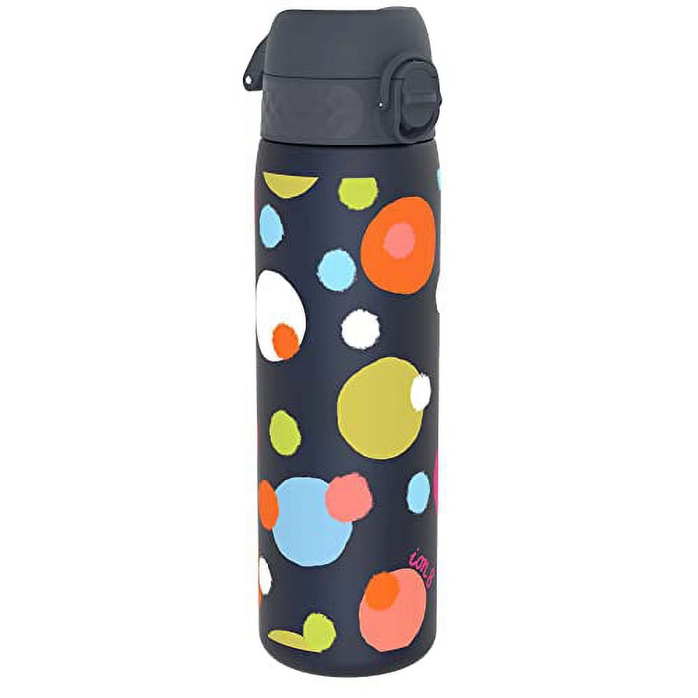 Ion8 Leak Proof Slim Water Bottle, BPA Free, Navy, 500ml 