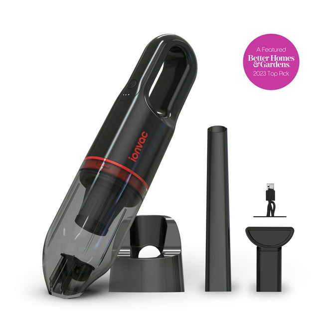 IonVac Cordless Vacuum, Lightweight Handheld Cordless Vacuum Cleaner, USB Charging, Multi-Surface, New