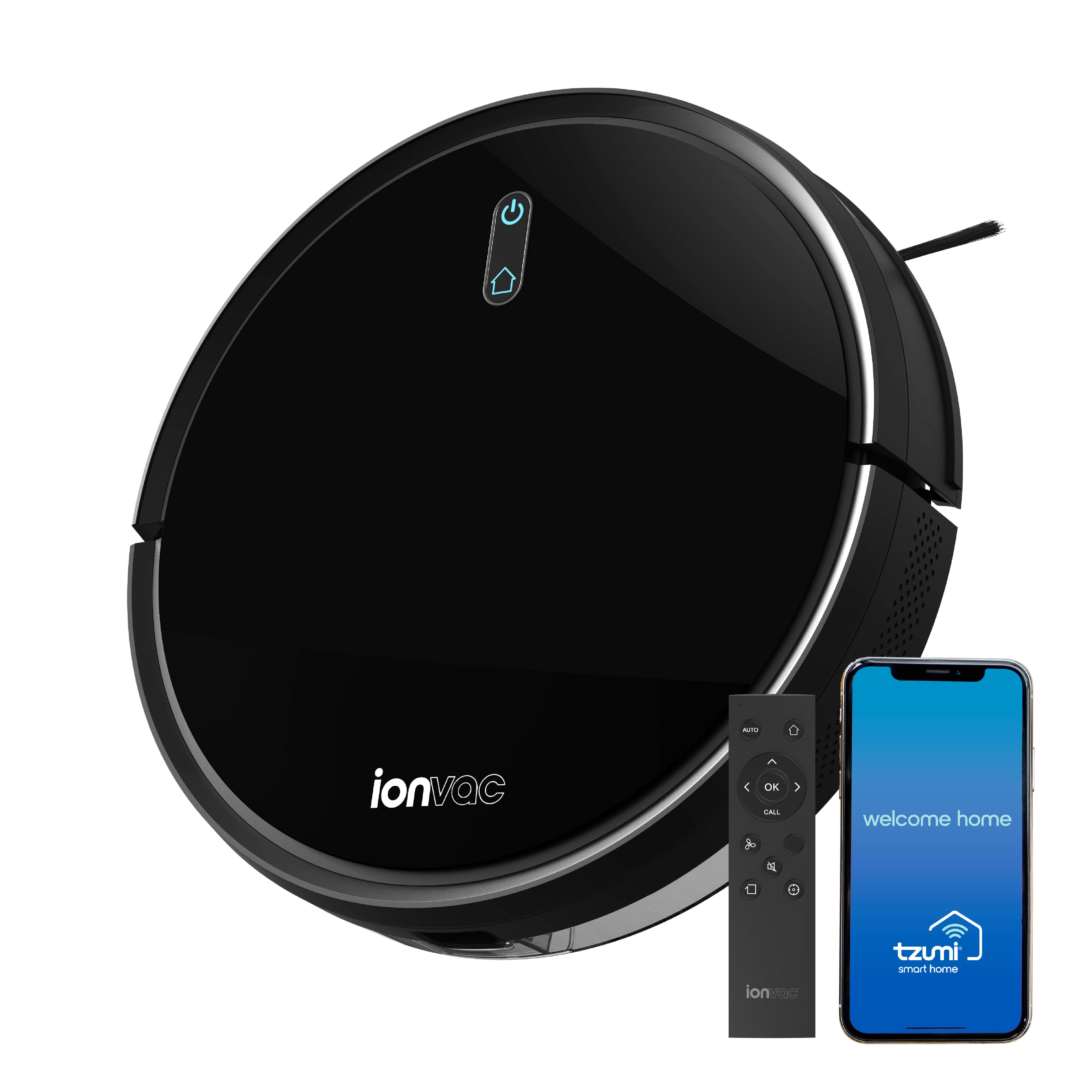 IonVac UltraClean Robovac with Smart Mapping, Wi-Fi Robot Vacuum Cleaner with App/Remote Control - image 1 of 10