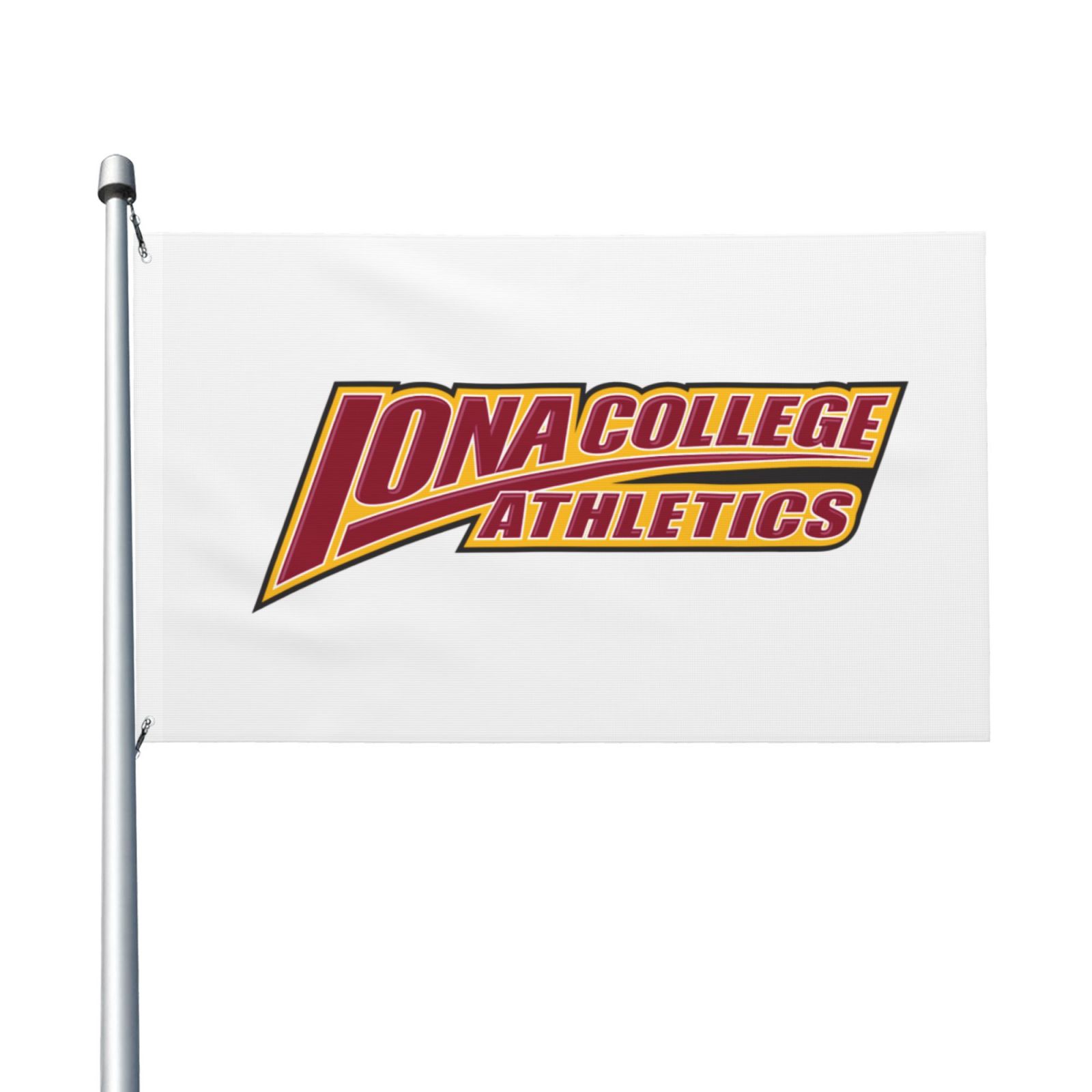 Iona College Gaels Official 3x5 Foot Flag - 100% Polyester With Grommets For Outdoor Display - View #3