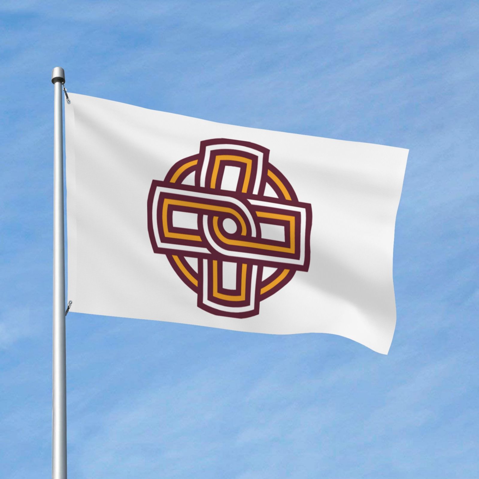 Iona College Gaels Official 3x5 Foot Flag - 100% Polyester With Grommets For Outdoor Display - View #4