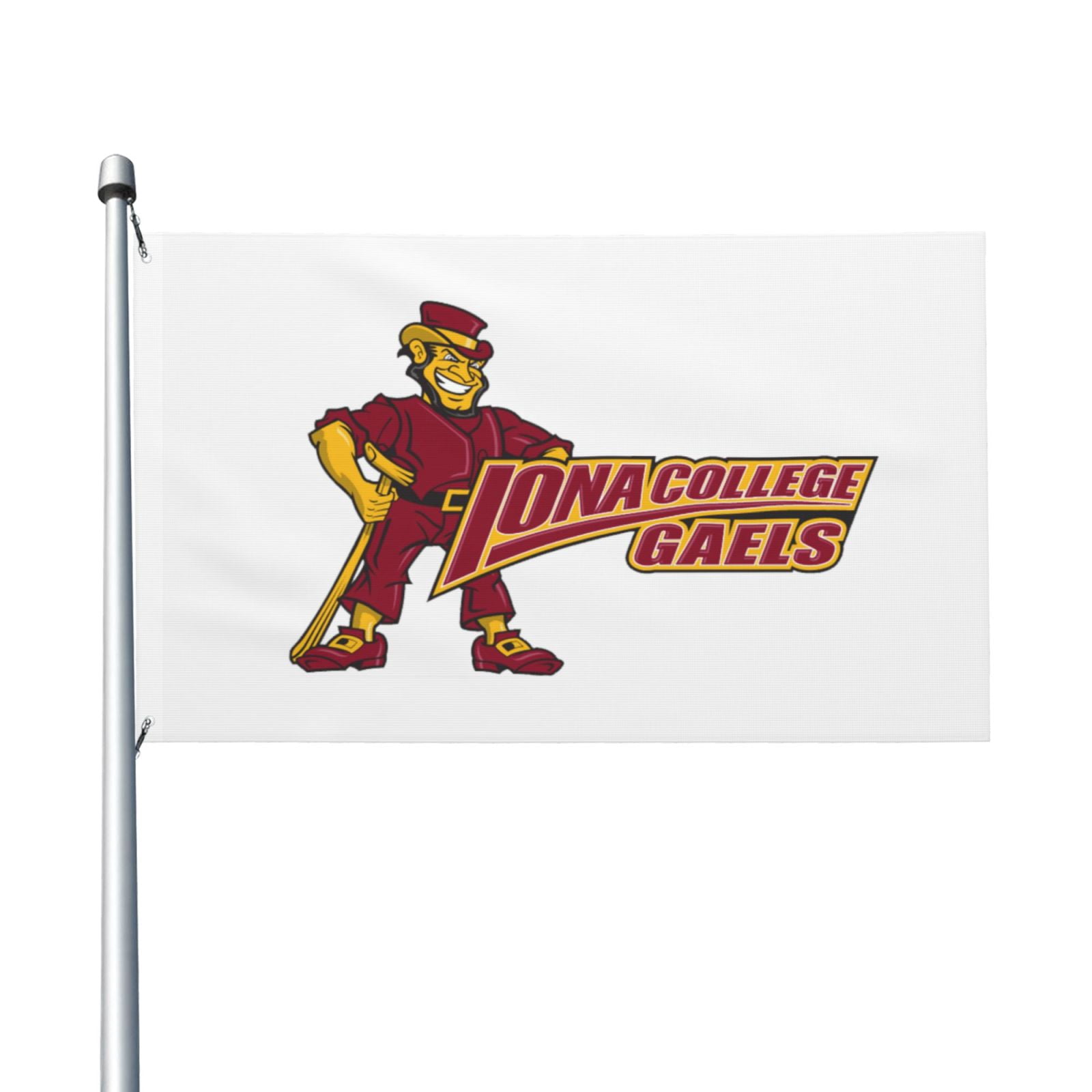 Iona College Gaels Official 3x5 Foot Flag - 100% Polyester With Grommets For Outdoor Display - View #2