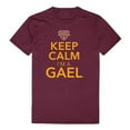 thumbnail image 1 of Iona College Men Keep Calm T-Shirt, Maroon White - Extra Large, 1 of 1
