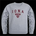thumbnail image 1 of Iona University Gaels Alumni Fleece Pullover Crewneck Sweatshirt, Heather Grey - Medium, 1 of 1