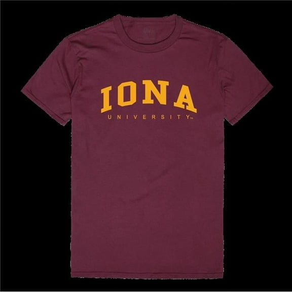 Iona University Gaels College T-Shirt, Maroon - 2XL