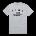 thumbnail image 1 of Iona University Gaels Distressed Arch College T-Shirt, Heather Grey - Small, 1 of 1