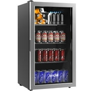 Ionchill 115-Can Mini Fridge, Compact Beverage Standard Door Refrigerator with Adjustable Temperature Control, 3.3 Cu. ft., New
