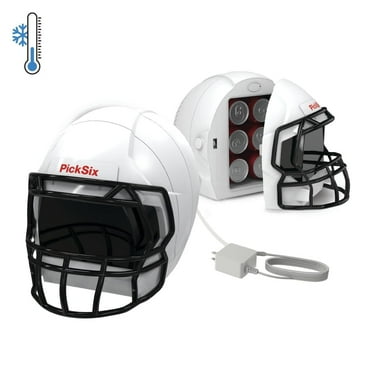 Ionchill PickSix Game Cooler, New Standard Door Portable Football Helmet Mini Fridge, 13.75in
